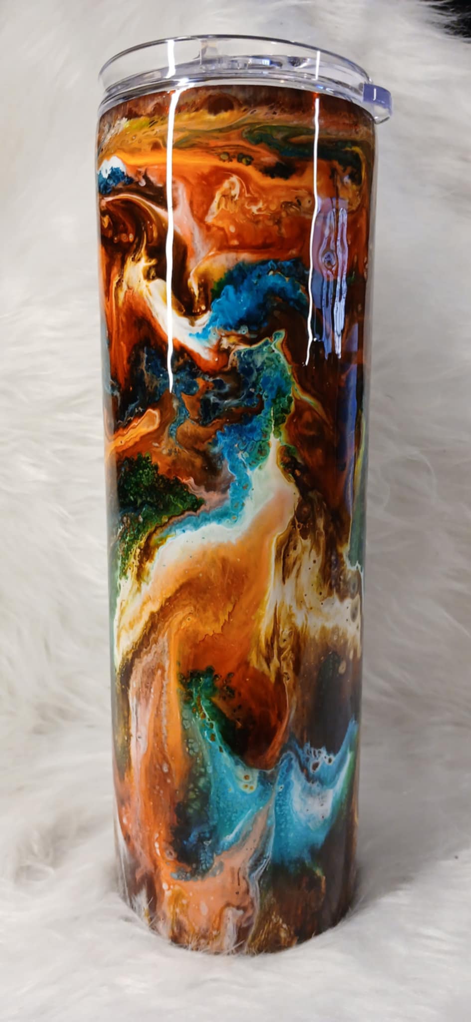0126 - 30oz skinny blazing saddles kk